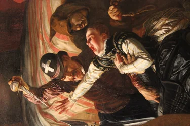 Szene der Bartholomäusnacht